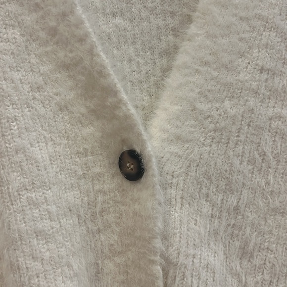 H&M Fuzzy Cardigan🤍 - Picture 2 of 3